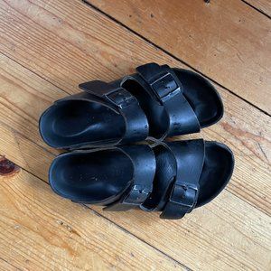 Birkenstock Arizona black on black